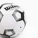 Мяч футбольный Wilson Pentagon (WTE8527XB05) Размер 5 Бело-черный - изображение 3