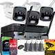 Комплект моніторингу Force 3 x IP-камера WiFi 4 мп Білий - зображення 1