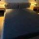 Простынь на резинке 180х200 темно-серая Плюш-велюр Colorful Home PRN4 - изображение 3