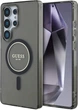 Панель Guess Glitter Circle Classic Logo MagSafe для Samsung Galaxy S25 Ultra Black (3666339449766) - зображення 1