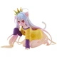 Коллекционная фигурка TAITO Desktop Cute No Game No Life - Shiro (Nekomimi T-Shirt Ver.) - изображение 2