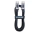 Кабель для зарядки та передачі даних USB Type-C PD-DC 100W 2м - зображення 1