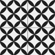 Керамогранит Almera Ceramica Pris.Pre. Circle Black 45х45см - изображение 1