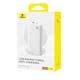 Power bank Baseus Airpow Lite 10000 mAh 15W повербанк White - зображення 4