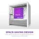 Корпус NZXT H3 Flow White без БЖ (CC-H31FW-01) - зображення 3