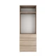 Шкаф распашной №2 Light 800x500x2200 Дуб сонома светлая (GALT12130000000) - изображение 2