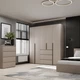 Шкаф распашной комбинированый №4 Light 2000x500x2200 Кашемир (GALTK0414000000) - изображение 3