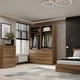 Шкаф распашной комбинированый №10 Light 1600x500x2200 Дуб эвок прибрежный (GALTK01010000000) - изображение 4