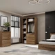 Шкаф распашной комбинированый №7 Light 1200x500x2200 Дуб эвок прибрежный (GALTK0710000000) - изображение 4