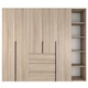 Шкаф распашной комбинированый №14 Light 2400x500x2200 Дуб сонома светлый (GALTK01413000000) - изображение 1