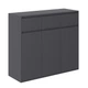 Комод 3x3 Light 1038x1200x420 графит (GALT02070000000) - изображение 1