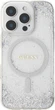 Etui plecki Guess Resin Gradient Glitter MagSafe do Apple iPhone 16 Pro Max Silver (GUHMP16XRGRGES) - obraz 2