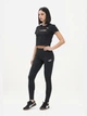 Спортивные леггинсы для фитнеса женские Puma Ess Small No. 1 Logo Leggings 68242201 2XL Black (4067983478413) - изображение 6