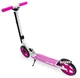 Самокат двухколесный Maraton Fox Pro White Pink с алюминиевой рамой - изображение 2