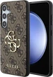 Панель Guess 4G Big Metal Logo для Samsung Galaxy S24 Brown (GUHCS24S4GMGBR) - зображення 1