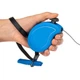 Рулетка зі шнуром для маленьких собак Ferplast Flippy One Cord Mini Blue - зображення 4