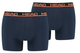 Трусы-боксеры Head BASIC BOXER 2P темно-синий, оранжевый Чел XL - изображение 1