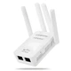 Wi-Fi репітер WR09WIFI підсилювач бездротового сигналу (300 Мбіт/с) - зображення 1