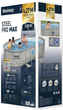 Каркасний басейн Bestway Power Steel Swim Vista з вікном 427 x 250 x 100 см 14 x 8FT + 7 в 1 (6941607366707) - зображення 1