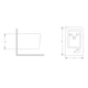 Биде подвесное Qtap Crow 485х340х290 мм White QT05555371W - изображение 2