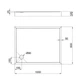 Душовий піддон Qtap Tern 301812 100x80x12 см + сифон - зображення 2