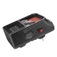 Портативный электро обогреватель Flame Heater с имитацией камина 1000W Черный (fh100099232) - изображение 6