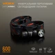 Ліхтарик LED портативний 600Lm 5700К чорний VLF-A055H Videx - изображение 3