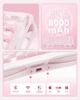 Клавиатура Беспроводная Gravastar Mercury K1 Sakura Pink Игровая Механическая. 2.4G/Bluetooth/Кабель. АЛЮМИНИЕВЫЙ Корпус. Hot-Swap. Батарея 8000mAh. RGB Подсветка Корпуса. Kailh Cherry Pink - изображение 6