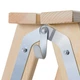 Drabina drewniana Kadax Opawa 3 stopnie PST3 (5903699491171) - obraz 5