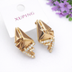 Сережки Xuping Jewelry довжина 1.9см ширина 1см медичне золото позолота 18К с1627 - зображення 1