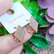 Сережки Xuping Jewelry довжина 1.5см ширина 1.5см медичне золото позолота 18К с1499 - зображення 6
