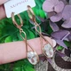 Сережки Xuping Jewelry довжина 4.8см ширина 1см медичне золото позолота 18К с1576 - зображення 2