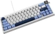 Дротова механічна клавіатура Ajazz AK650 Sea Salt switches Blue White Blue (AK650-SS-BWB) - зображення 5