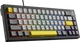 Дротова механічна клавіатура Ajazz AK650 Moon Yellow switches Gray White Yellow (AK650-MY-GWY) - зображення 3