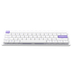 Клавиатура Ajazz NKL61 Wired Red Switch White Purple - изображение 3