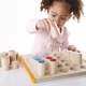 Деревянный сортер Guidecraft Manipulatives Цветные цилиндры (G6734) - изображение 5