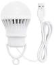 USB LED Лампа Ліхтар 3W з проводом 0.9 м, з підвісом Портативна туристична кемпінгова похідна аварійна лампочка для павербанку, світильник підсвітка нічник - зображення 6