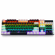 Механічна ігрова клавіатура XSTRIKE X-1010 PRO USB з RGB-підсвіткою, червоні свічі, 104 клавиши, 26 клавіш Anti-Ghosting, повнорозмірна - зображення 2