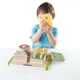 Деревянная логическая пирамидка Guidecraft Manipulatives Фигуры геометрии (G6738) - изображение 5