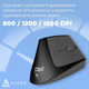 Миша Ajazz i300 Wireless/Bluetooth Black (i300-B) - зображення 11