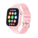 Дитячий смарт годинник для дівчинки Lemfo T53 Pink, GPS, прослуховування, потужна батарея 700 мАг + 2 змінних ремінці і брилок - зображення 2