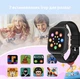 Дитячий смарт годинник для дівчинки Lemfo T53 Pink, GPS, прослуховування, потужна батарея 700 мАг + 2 змінних ремінці і брилок - зображення 15