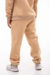 Детский спортивный утепленный костюм Kindamor Warm Autumn Beige для мальчика, флис 116 см бежевый - изображение 7