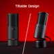 HyperX Мікрофон геймінговий SoloCast 2, Omni, USB-A, 2м, NGenuity, чорний - изображение 4