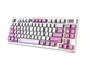 MSI Клавіатура механічна FORGE GK600 TKL W VIOLET UA 83key, механічний Linear, USB-A, Wireless, Bluetooth, EN - зображення 3