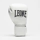 Боксерські рукавиці Leone Greatest, Білі, шкіряні, 10 унцій (283 г) для спортсменів від 8 років до 60 кг. (500203) - зображення 3
