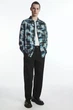 Сорочка чоловіча COS brushtroke-print shirt 1208318001 S Різнобарвний - изображение 2