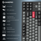 Клавиатура GamePro Asgard Ragnar Black (MK285BK) 323219 - изображение 6