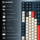 Клавіатура GamePro Asgard Ragnar Blue (MK285BL) 323220 - зображення 5