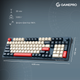 Клавиатура беспроводная GamePro Asgard Drakkar Keychron Super Red Switch Blue (MK305BL) - изображение 4